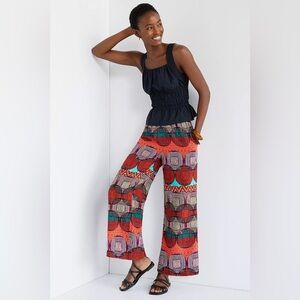 Anthropologie Maeve Pull-On Wide-Leg Pants